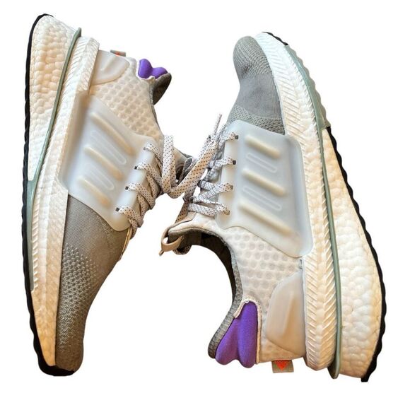 Adidas X_PLRBOOST SHOES in Silver/Pebble Size 10 - Picture 4 of 8